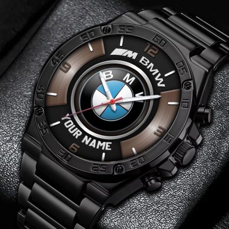 BMW M Car Personalized New Stainless Steel Hand Watch For Fans