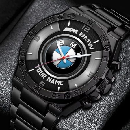 BMW M Car Personalized New Stainless Steel Hand Watch For Fans