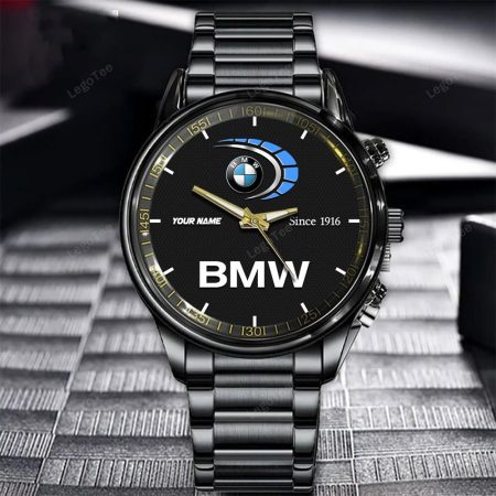 BMW New Personalized Black Hand Watch Gifts For Fans
