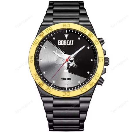 Bobcat Tractor Personalized New Hand Watch Gift For Fans