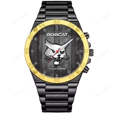 Bobcat Tractor Personalized New Hand Watch Gift For Fans
