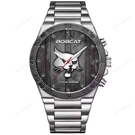 Bobcat Tractor Personalized New Hand Watch Gift For Fans
