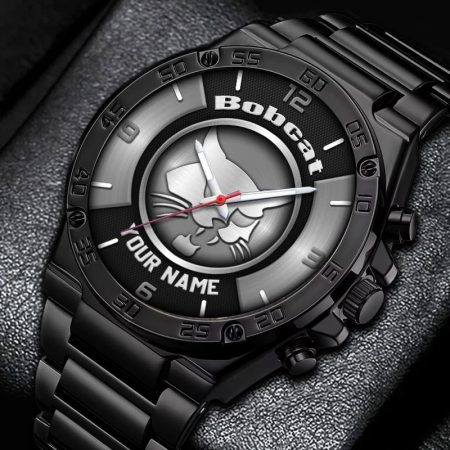 Bobcat Tractor Personalized New Stainless Steel Hand Watch For Fans