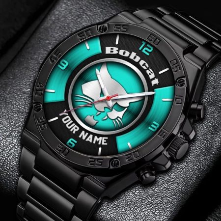 Bobcat Tractor Personalized New Stainless Steel Hand Watch For Fans