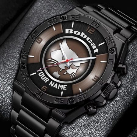 Bobcat Tractor Personalized New Stainless Steel Hand Watch For Fans