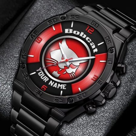 Bobcat Tractor Personalized New Stainless Steel Hand Watch For Fans