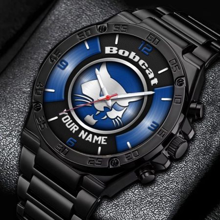 Bobcat Tractor Personalized New Stainless Steel Hand Watch For Fans