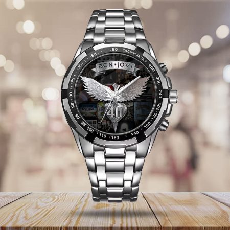 Bon Jovi Music Alloy Quartz Watch Gift For Fan