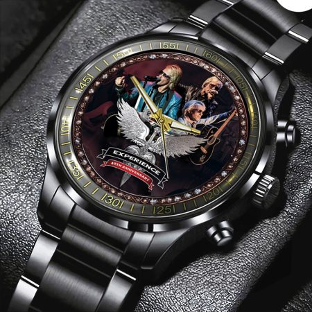 Bon Jovi Music Black Stainless Steel Watch Gift For Fan