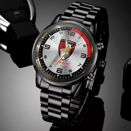 Bournemouth EPL Personalized Black Hand Watch Gifts For Fans