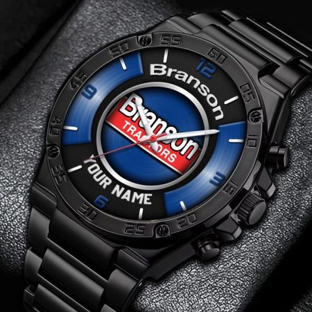 Branson Tractor Personalized New Stainless Steel Hand Watch For Fans