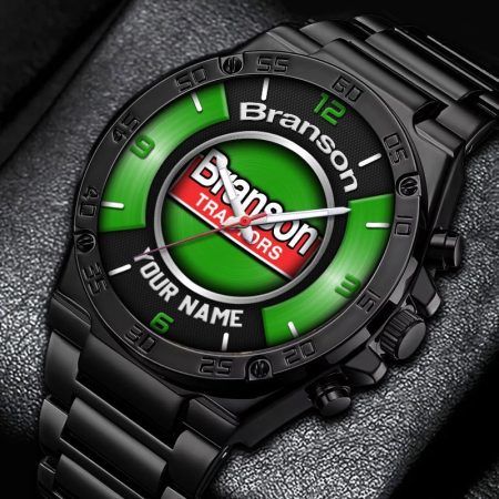 Branson Tractor Personalized New Stainless Steel Hand Watch For Fans