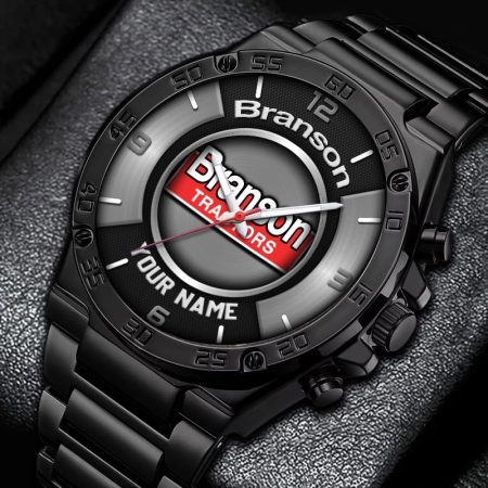 Branson Tractor Personalized New Stainless Steel Hand Watch For Fans