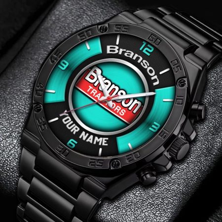 Branson Tractor Personalized New Stainless Steel Hand Watch For Fans