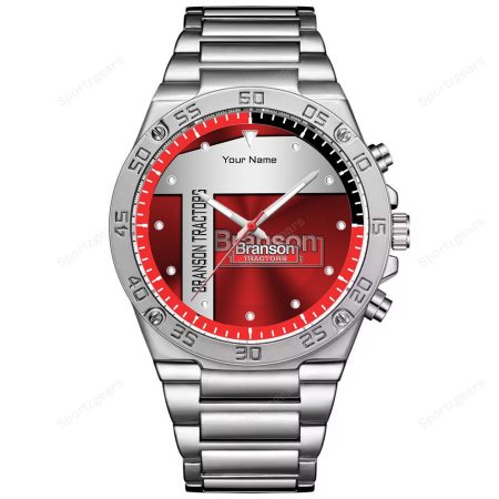 Branson Tractors Personalized New Hand Watch Gift For Fans