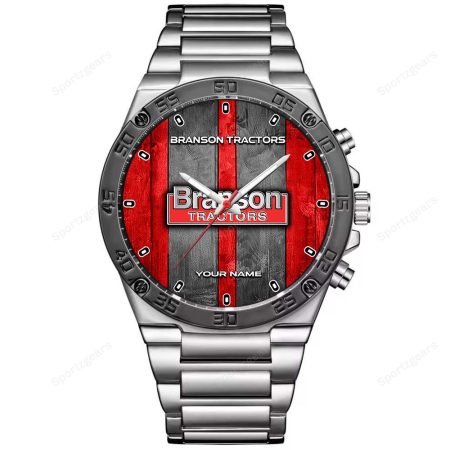 Branson Tractors Personalized New Hand Watch Gift For Fans