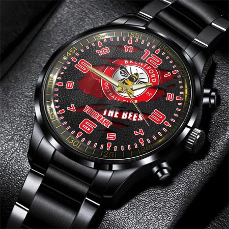 Brentford EPL Personalized 3D Men Hand Watch Gift For Fans For Father