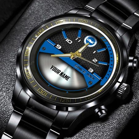 Brighton and Hove Albion EPL Personalized New Black Hand Watch Gift For Fans