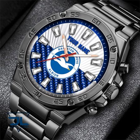 Brighton & Hove Albion EPL New Personalized Hand Watch Gifts For Fans