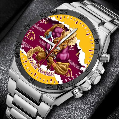 Brisbane Broncos NRL Fashion Personalized Watch Men Gift For Fans