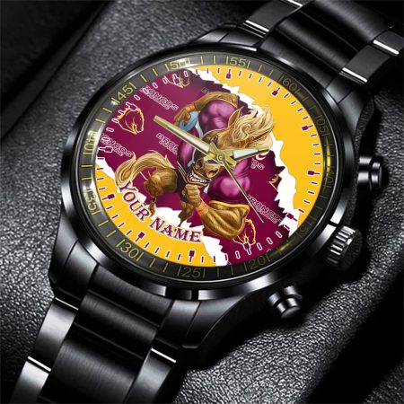 Brisbane Broncos NRL Personalized Men Hand Watch Gift For Fans