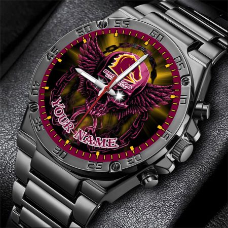 Brisbane Broncos NRL Style Personalized Watch Men Gift For Fans