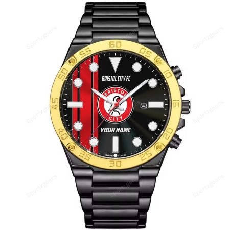 Bristol City FC Personalized New Hand Watch Gift For Fans
