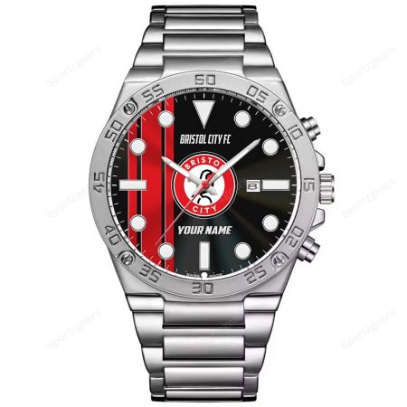 Bristol City FC Personalized New Hand Watch Gift For Fans