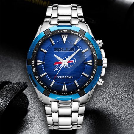 Buffalo Bills NFL Alloy Men Quartz Watch Personalized Gift For Fan