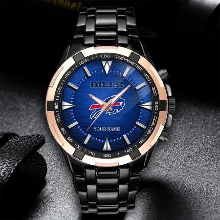 Buffalo Bills NFL Alloy Men Quartz Watch Personalized Gift For Fan