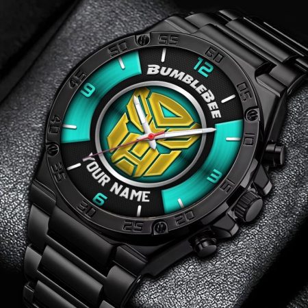 Bumblebee Movies Personalized New Stainless Steel Hand Watch For Fans