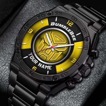 Bumblebee Movies Personalized New Stainless Steel Hand Watch For Fans