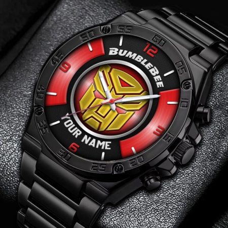 Bumblebee Movies Personalized New Stainless Steel Hand Watch For Fans