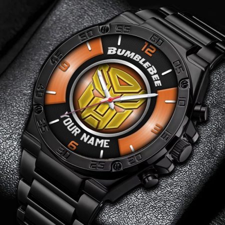 Bumblebee Movies Personalized New Stainless Steel Hand Watch For Fans