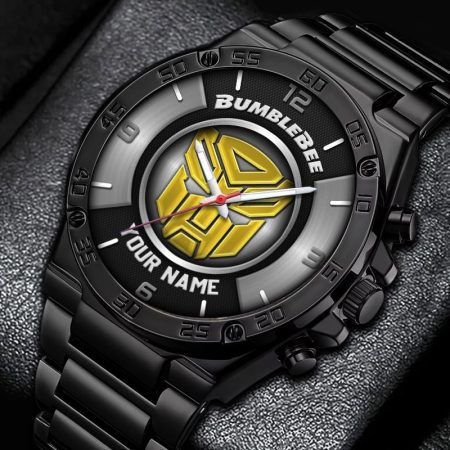 Bumblebee Movies Personalized New Stainless Steel Hand Watch For Fans
