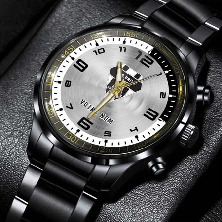 CA Brive Top 14 Personalized Black Stainless Steel Hand Watch For Fan