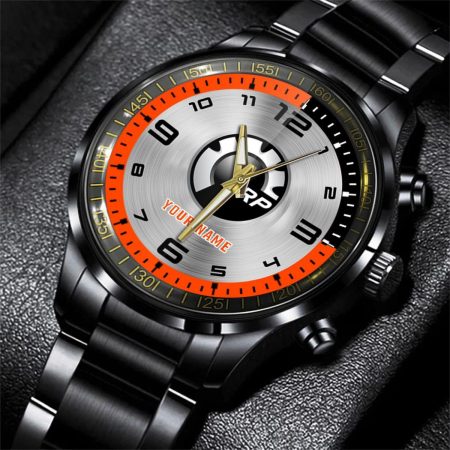 Can-Am Spyder Motorcycle Personalized Black Stainless Steel Hand Watch For Fan