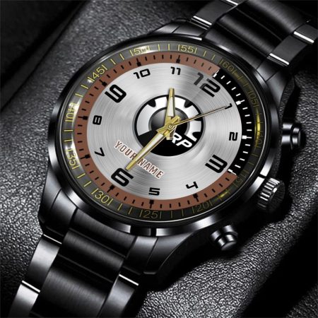 Can-Am Spyder Motorcycle Personalized Black Stainless Steel Hand Watch For Fan