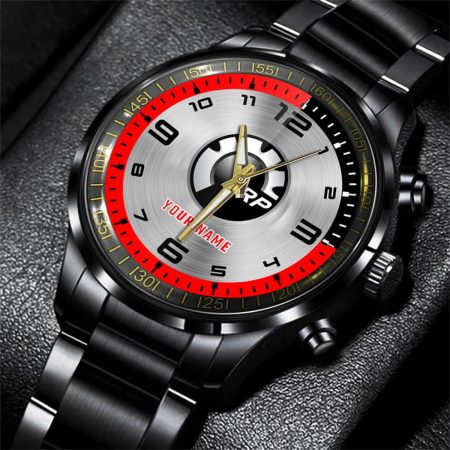Can-Am Spyder Motorcycle Personalized Black Stainless Steel Hand Watch For Fan