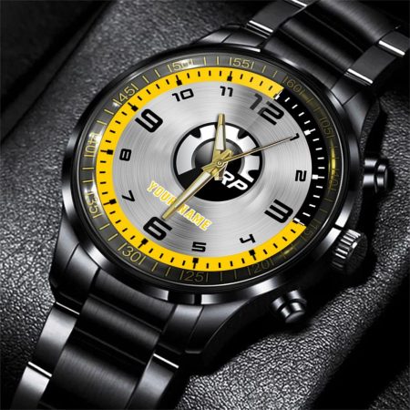 Can-Am Spyder Motorcycle Personalized Black Stainless Steel Hand Watch For Fan