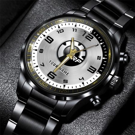 Can-Am Spyder Motorcycle Personalized Black Stainless Steel Hand Watch For Fan