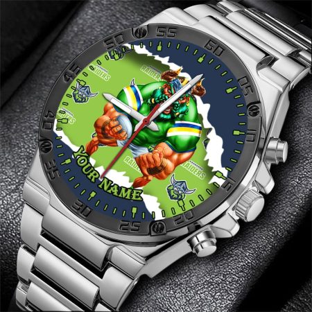 Canberra Raiders NRL Fashion Personalized Watch Men Gift For Fans
