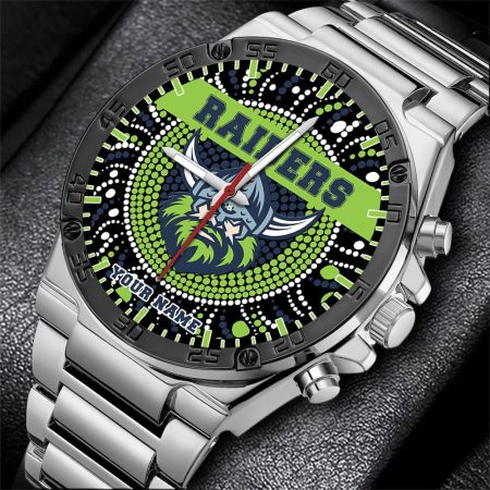 Canberra Raiders NRL Mode Personalized Watch Men Gift For Fans