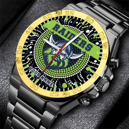 Canberra Raiders NRL Mode Personalized Watch Men Gift For Fans