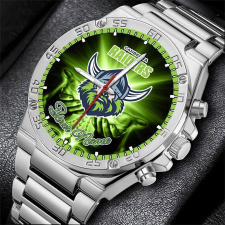 Canberra Raiders NRL New Style Personalized Watch Men Gift For Fans