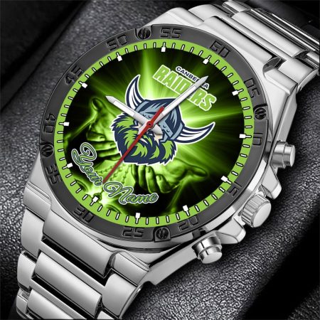 Canberra Raiders NRL New Style Personalized Watch Men Gift For Fans