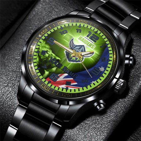 Canberra Raiders NRL Personalized Style 3D Men Hand Watch Gift For Fans