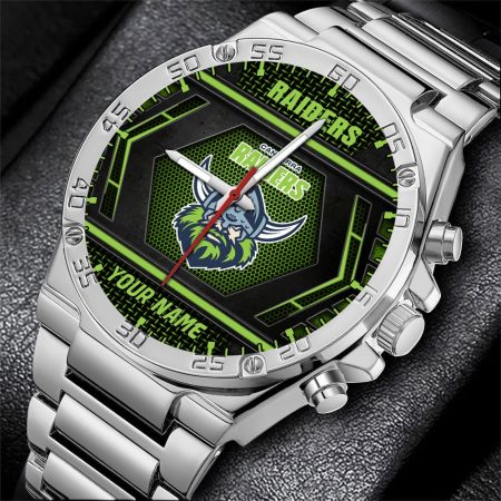Canberra Raiders NRL Personalized Watch Men Gift For Fans