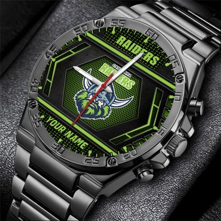 Canberra Raiders NRL Personalized Watch Men Gift For Fans