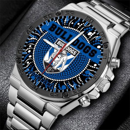 Canterbury Bankstown Bulldogs NRL Mode Personalized Watch Men Gift For Fans